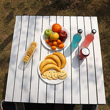 Scrivanie per Computer di casa Tavolo da Esterno Tavolo da Barbecue Tavolo Pieghevole Portatile (Colore: Argento, Dimensioni: 707070 cm)