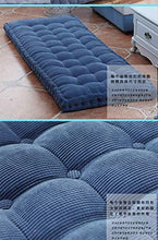 tonywu Cuscini Prendisole, Cuscino da Giardino in Cotone 2 posti Cuscino da Giardino, Panca da Giardino o Altalena 50x125 cm Rosa-7