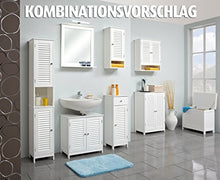 Unbekannt Armadietti a Specchio, Legno ingegnerizzato, Bianco, 170,5x32x30