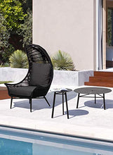 POLTRONA LOUNGE C-C TABLITA ANTRACITE