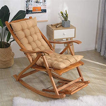 eewopjkj Cuscino per Lettino Supporto per Schienale Alto Addensare Cuscino per Sedia Relax Extra-Large Cuscino reclinabile Cuscini per Sedia a Dondolo Cuscini da Giardino-Kaki 40x110 cm