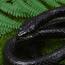 NUOBESTY Giocattolo Serpente Artificiale Realistico Serpente Falso Modello Trucco Scherzo Serpente Festa Giocando Falso Giocattolo Figurina Animale