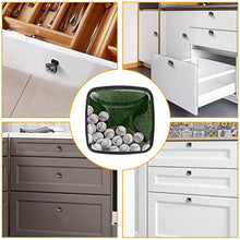 Baseball verde erba Pomelli per Porta Set di 4 Pomelli per Mobili Manopole per Cassetti Cucina Armadio Vetro