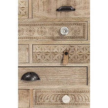 Kare Kommode Puro Butterfly Moebel, Legno, Marrone Chiaro, 60x65x30 cm