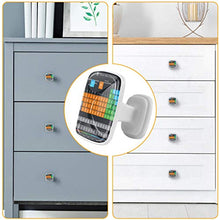 Tavola periodica (4) 4 PCS Pomelli per Porta, Pomolo per Mobile, Pomelli per Mobili con Viti, Maniglia per Armadietto, Pomelli per Porta, Pomelli per Cassetti per Porta, Armadio, Cassetto e Credenza