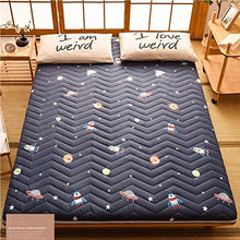 HANHJ Materassi per Camerette per Bambini E Bambine Materassino per Lettini da Terra per Bambini Divani E Divani, Materasso Futon Pieghevole, per Dormitorio/Casa/Letto/Pavimento,B-90x200cm(35x79inch)