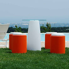 TEKCNOPLAST Comfy Round Vaso, Plastic, Marrone, 40x H 54 cm