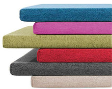 Cuscino per panca a 2 3 posti, per interni ed esterni, lunghezza 90/100/120 cm, per dondolo da giardino, patio, cucina (80 x 40 x 5 cm, beige)