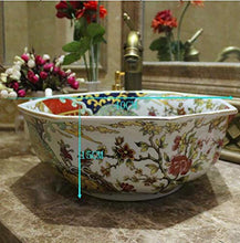 Jgophu Lavandino in ceramica da appoggio in stile retrò per arte cinese