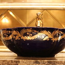 Lavabo da appoggio per lavabo con bacinella di fiori (40x14 cm) Lavandini bagno
