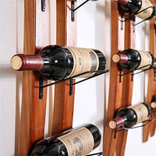 LHQ-HQ Wine Rack Legno a Parete Supporto di Vetro di Vino