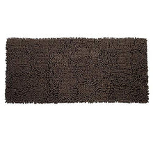 Tappetino assorbente per l'acqua del bagno sicuro e durevole per la cucina del bagno(brown)
