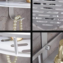 GYCS Mensola angolare per Bagno Mensola per Bagno Doccia Shampoo Sapone Mensole per Cosmetici Accessori per Il Bagno Portaoggetti Organizer Rack