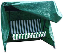 QEES Copertura per sedia a dondolo, resistente e impermeabile a 3 posti a dondolo, copertura per mobili da cortile JJZ1657