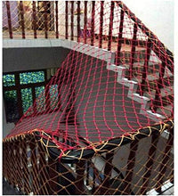 AI LI WEI Protective Net Decoration/Child Protection Net Creativo Semplice recinto Scale Balcone e finestre di Sicurezza Net anticaduta Net Bambini dell'asilo Decorazioni Netto Netto Appeso Red