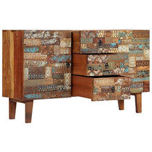 vidaXL Credenza Legno Massello di Recupero Rustica Armadietto Mobiletto Madia