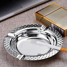 Tarente Creativo Ispessito Resistente in Acciaio Inox Posacenere Home Office Bar Club