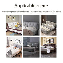 Renbin Copertura Testiera Letto, Copri Testata Letto Matrimoniale Elastica, Copritestata all-Inclusive Cover Decorazione Camera Letto,D-180cm