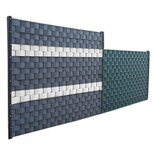 Thermoplast® - Strisce di protezione per recinzioni per giardino, terrazza, balcone, in polipropilene, resistente ai raggi UV, 9,5 cm x 52 m = 4,94 m2, antracite (RAL 7016)