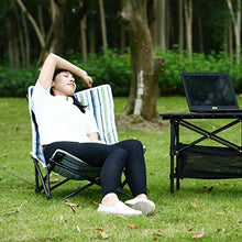 XUSHEN-HU Sedia Pieghevole for Esterni Sedia Pausa Portatile a casa Pigro Sedia Pranzo in Ufficio Poltrona Siesta Sedia da Campeggio Beach Lounge