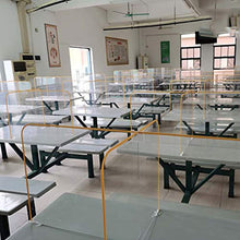 Barriera Protettiva Plexiglass, Protezione Per Starnuti Protettiva, Barriera in Plexiglass Acrilico Trasparente Per Controsoffitti Finestre Di Transazione