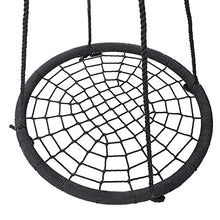 WJY Altalena per Bambini, Sedia Rotonda Dell'Oscillazione El Nido del Altalena da Giardino per Bambini, capacità 400libbre, per Esterno (Φ100cm)