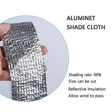 Telo A Rete con Paralume in Aluminet, Rete Leggera con Schermo A Oscurante, Punzonatura dei Bordi, per Tetto da Tetto (Size : 4x6m)