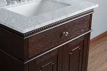 RUBEZA 750mm Didim Bagno Vanity, Bianco Marmo Italiano Carrara Top