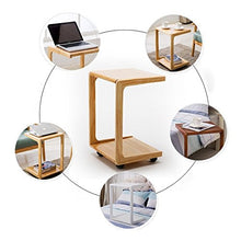 YIN YIN Mobilia Comodino - Tavolino Laterale in Legno da Salotto Tavolino da Angolo Tavolino da tè Tavolino da caffè sfoderabile Dimensioni della casa -34.5x39x58cm Durevole (Color : A)