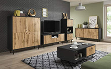 3xEliving Bewer cassettiera moderna in stile legno