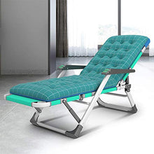 Lettini da Giardino e reclinabili Lettino Prendisole con Cuscino Sedia Verde Regolabile Mobili da Esterno Letto Pieghevole