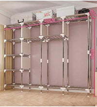 JINPENGRAN Ripostiglio Cabinet Home Camera da Letto, Pieghevole Portatile Armadio