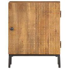 vidaXL Comodino 40x30x50 cm in Legno Massello di Mango