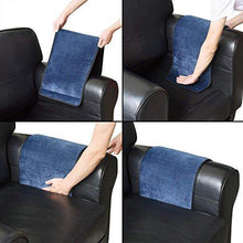 Wommty Blu Velluto Divano Sedia Braccioli Morbido Caddie Organizer per Telecomando, Telefono Cellulare, Libri, Riviste, Matita (Nero) - Arredi Casa