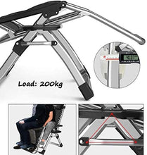 Comoda sdraio pieghevole e confortevole, extra larga, reclinabile, pieghevole, regolabile, con cuscini di sostegno, sedia multifunzionale da 199,6 kg