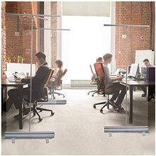 WLHER Protezione Anti-starnuto, Scudo per distanziamento Sociale, Utilizzato in Bar, scuole, luoghi di Lavoro, ristoranti-Alimentari, 80 * 200 cm