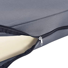 [neu.haus] Fodera per Cuscini e Spugne 120 x 80 x 10 cm Rivestimento Uso Interno Esterno Grigio Scuro