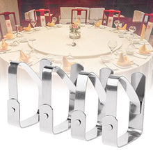 ZOOMY 4Pieces Tovaglia Clip da Tavolo in Acciaio Inossidabile