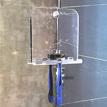 Gaoominy Specchio Doccia Antiappannamento, Specchio da Barba per Bagno Senza Nebbia