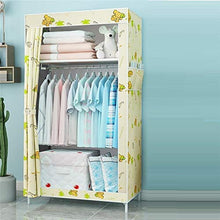 JJZXT Armadio Dressing Armadio Camera Armadio Mobili Camera Guardaroba Tessile Pieghevole Non Tessuta