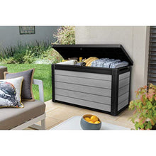 Keter Baule Denali Grigio 380 Lt In Resina Cm 122.9X62.1X70.9 H
