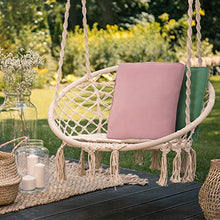 DYNMC you Cuscini da Esterno Idrorepellenti - Cuscini per Esterni Verde/Rosa con Copertura in Tex Oeko di Alta qualità 40x40 cm - Cuscini da Giardino e Balcone