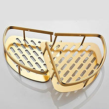 LiuliuBull W Bagno in Oro ripiano Doccia a Parete angolare cestello Shampoo stoccaggio Muro