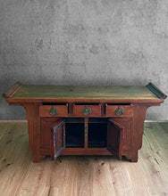 Asien Lifestyle Credenza cinese in legno di ulmo, 170 cm, colore: marrone