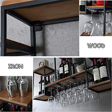 WEI-LUONG Parete Wine Rack Magazzinaggio di Vino Bottiglie Holder Ripiani unità Wine Rack