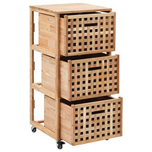 Armadietto da Bagno 41x41x91 cm in Legno Massello di Noce