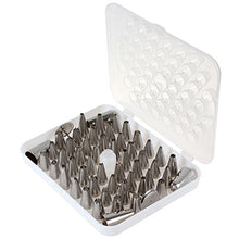 SaySure - 52pcs Icing Piping Nozzles Pastry Tips Stainless Steel