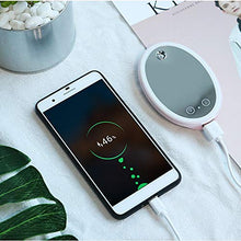 MDSQ Specchio Cosmetic Nuova Luce di Riempimento A LED Spray Freddo Nano Spray Umidificazione Ricarica Tesoro Specchio Touch Specchio Specchio Bellezza Specchio Ricarica USB Rosa