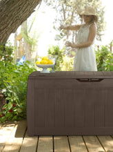 Keter Baule Hollywood Marrone 270 Lt In Resina Cm 117X45X57.5 H