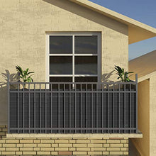 Laneetal PVC Canniccio Frangivista 300x120cm Frangisole e frangivento Divisorio Recinzione Cannucciata Coperture Divisori da Giardino Balcone Esterno Grigio